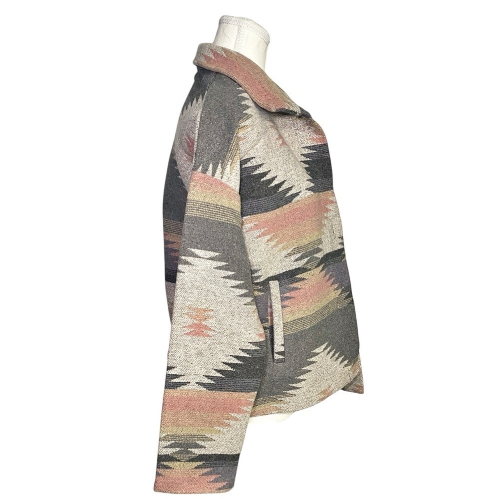 Blue B Southwestern Patterned Jacket - Picture 3 of 15